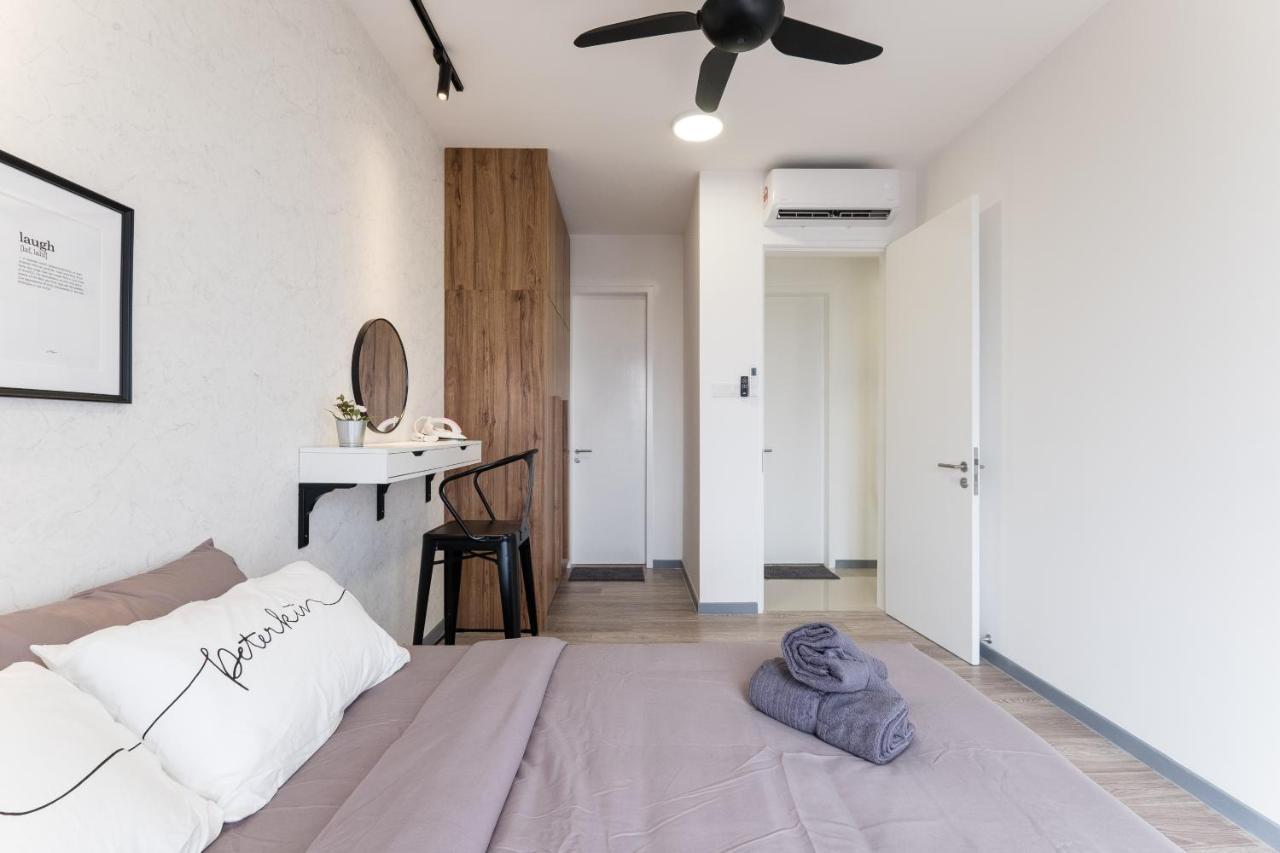 Contemporary United Point 6 Pax 现代风格 Desa Park & Mont Kiara Apartment Kuala Lumpur Luaran gambar